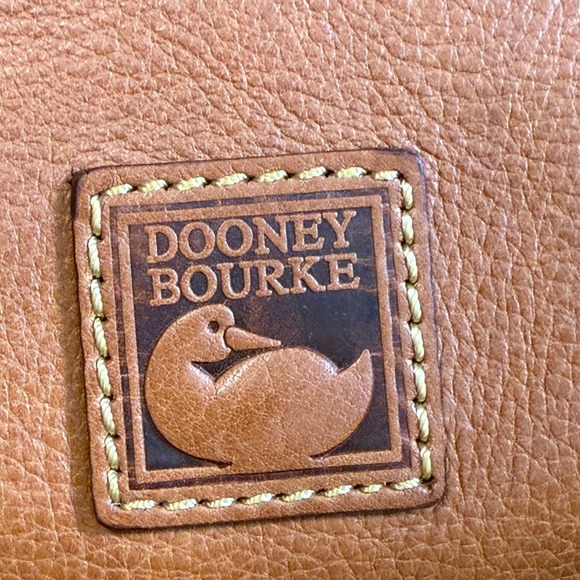 Women's‎ Dooney Bourke Leather Florentine Small Cassidy Crossbody Natural NEW - Picture 10 of 12